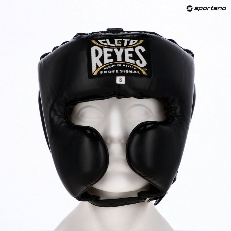 Boxerská prilba Cleto Reyes Cheek Protectors Leather black 3