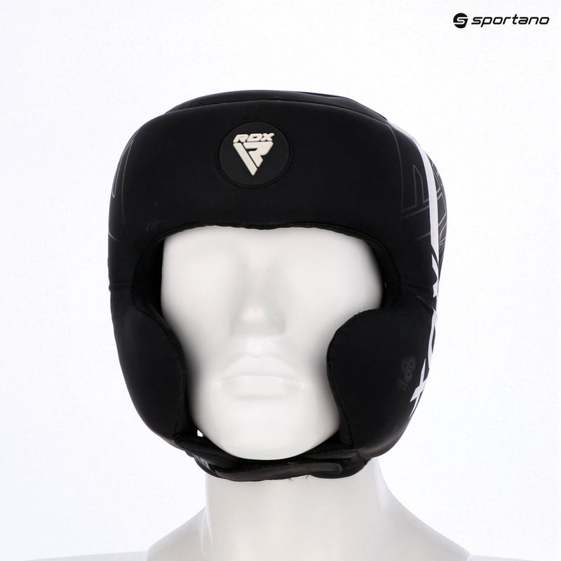Boxerská prilba RDX F6 Kara Head Guard biela 5