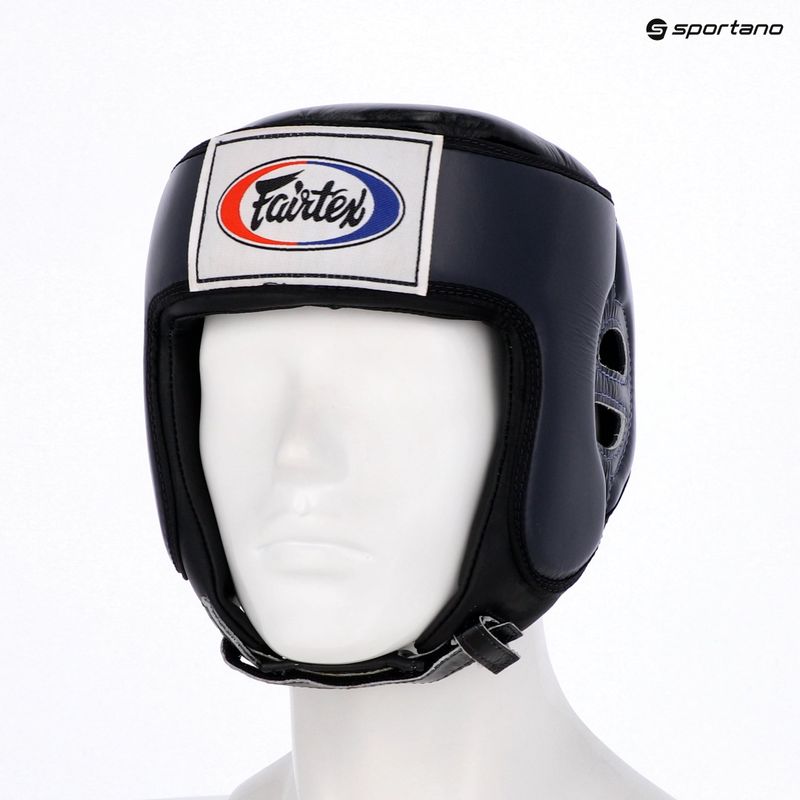 Ochranná prilba Fairtex Muay Thai & Kickboxing Competition blue 4