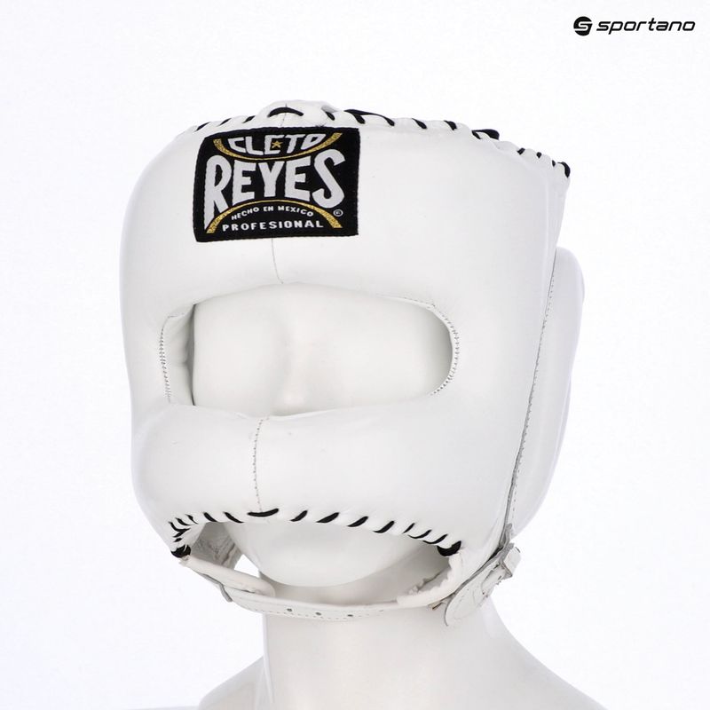 Boxerská prilba Cleto Reyes With Pointed Face Nylon Bar white 3