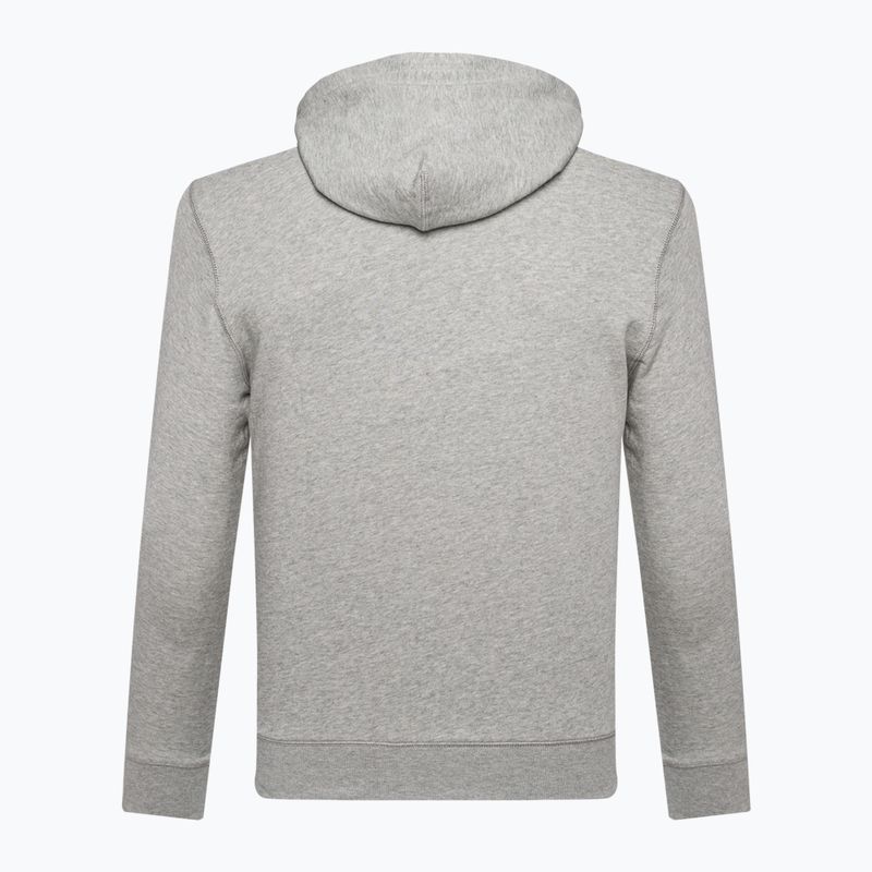 Pánska mikina GAP XLS FT Arch FZ HD b10 grey heather 6