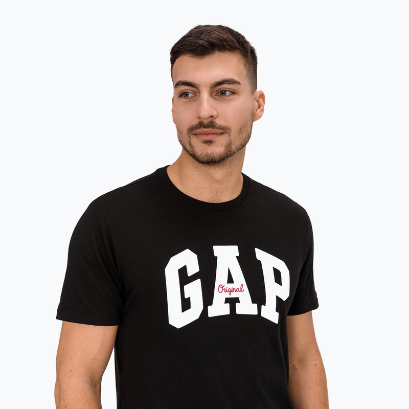Pánske tričko GAP Logo Original Tee true black 4