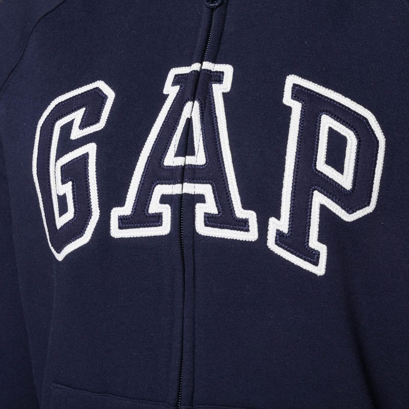 Dámska mikina GAP V-Gap Heritage FZ HD navy uniform 3