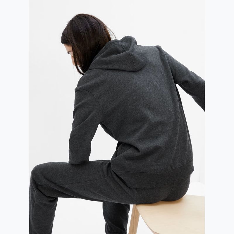 Dámska mikina GAP V-Gap Heritage PO HD charcoal heather 4