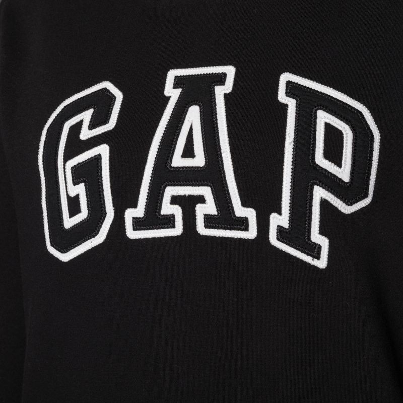 Dámska mikina GAP V-Gap Heritage PO HD true black 5