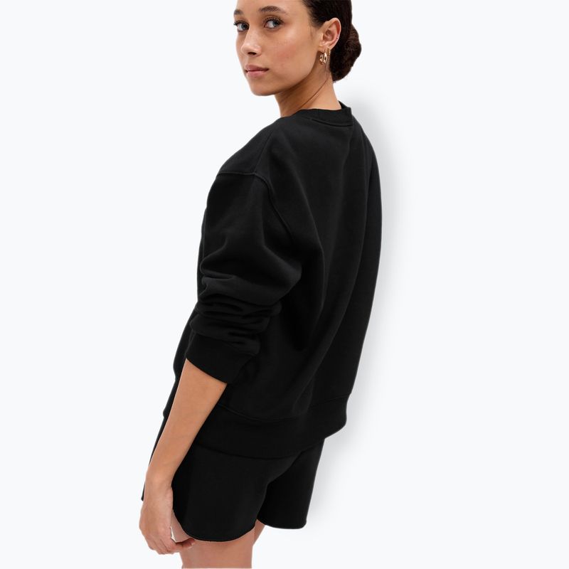 Dámska mikina GAP V-Gap Heritage Crew true black 4