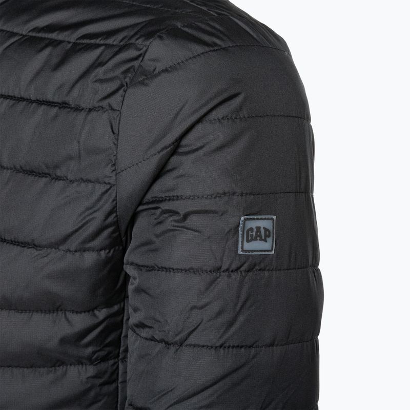 Pánska bunda GAP V-Frch Logo LTWT Puffer jacket true black 5