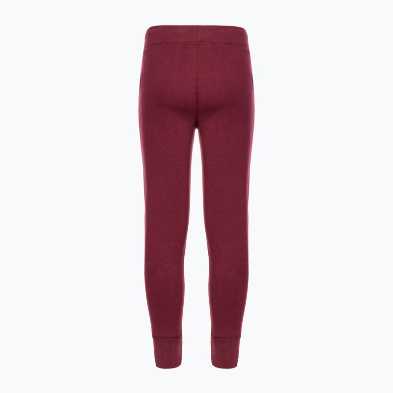 Detské nohavice GAP V-Fall Fash Logo Jogger deep garnet red 2