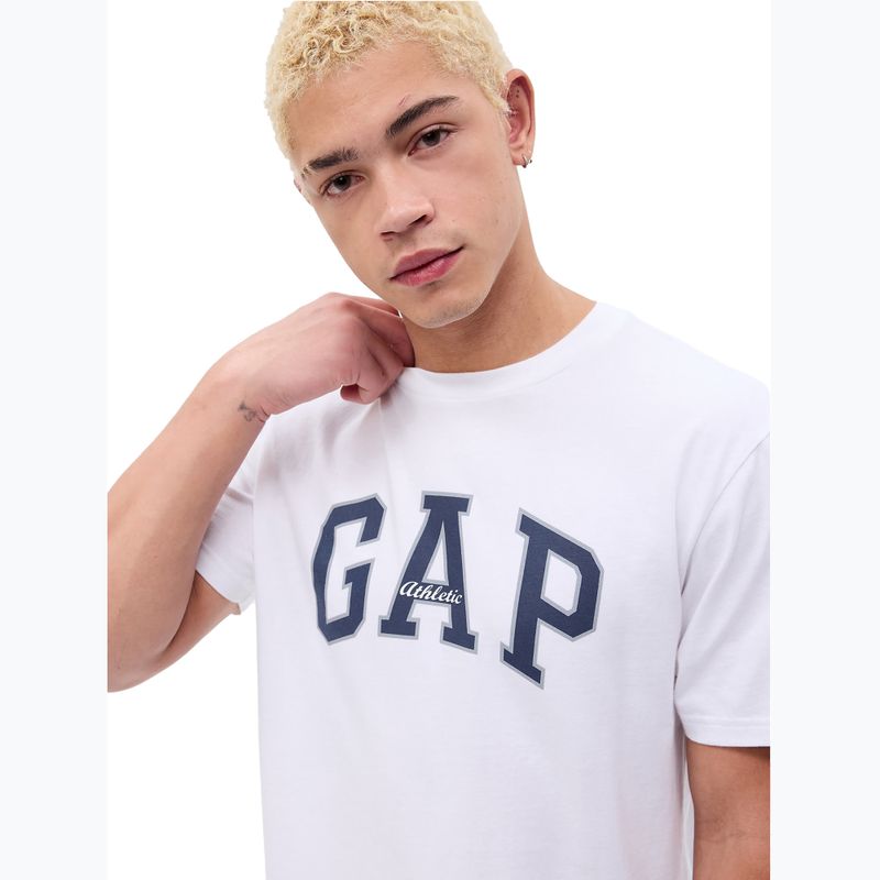 Pánske tričko GAP SS Archive Logo optic white 3