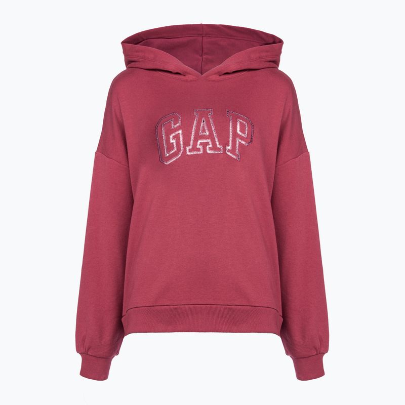 Dámska mikina GAP Frch Exclusive HI LO PO HD dry rose