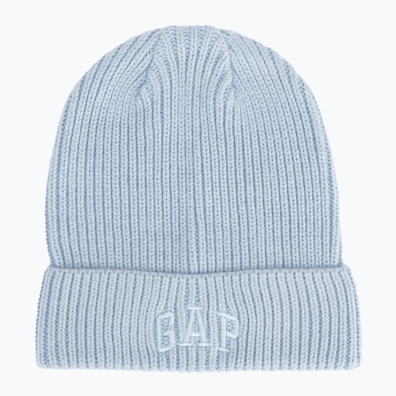 Dámska čiapka GAP V-Logo Beanie ice blue 740 5