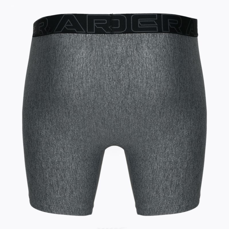 Pánske boxerky  Under Armour Perf Tech 6in 3 pary red/grey/black 2