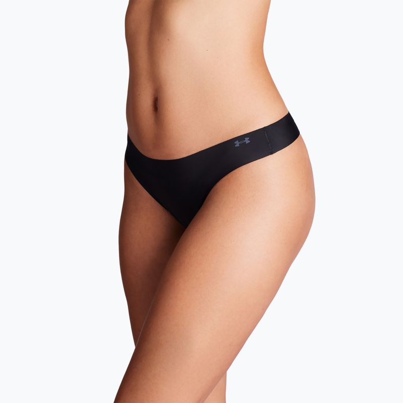 Dámske tangá Under Armour Pure Stretch Ns black 7