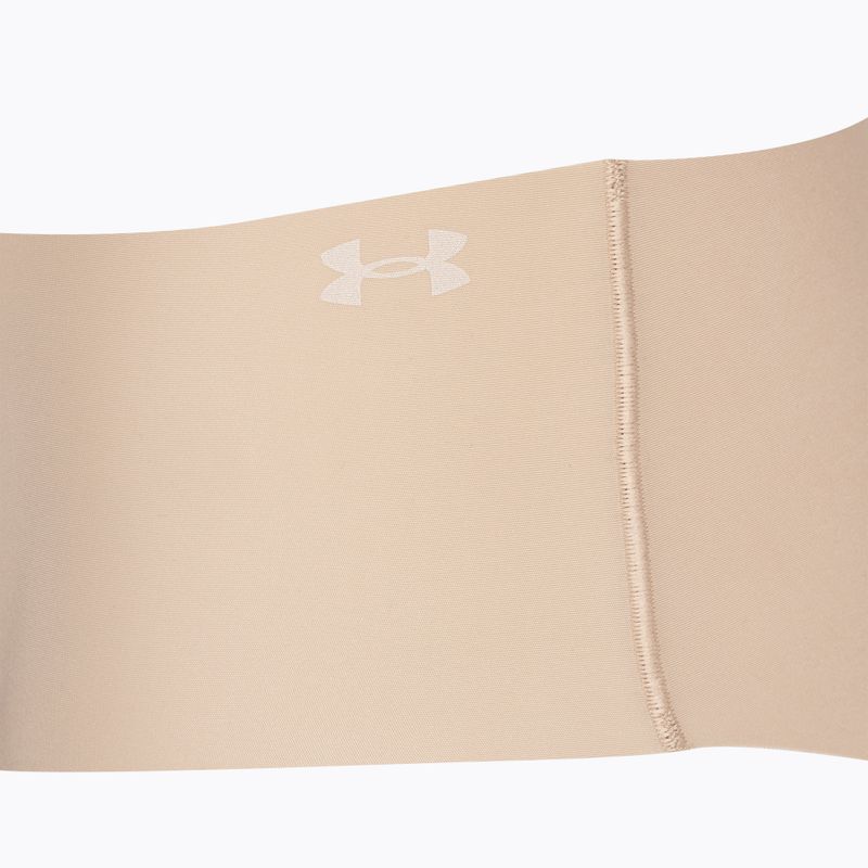 Dámske nohavičky Under Armour Pure Stretch Ns Hip  3 ks béžová/béžová/biela 4