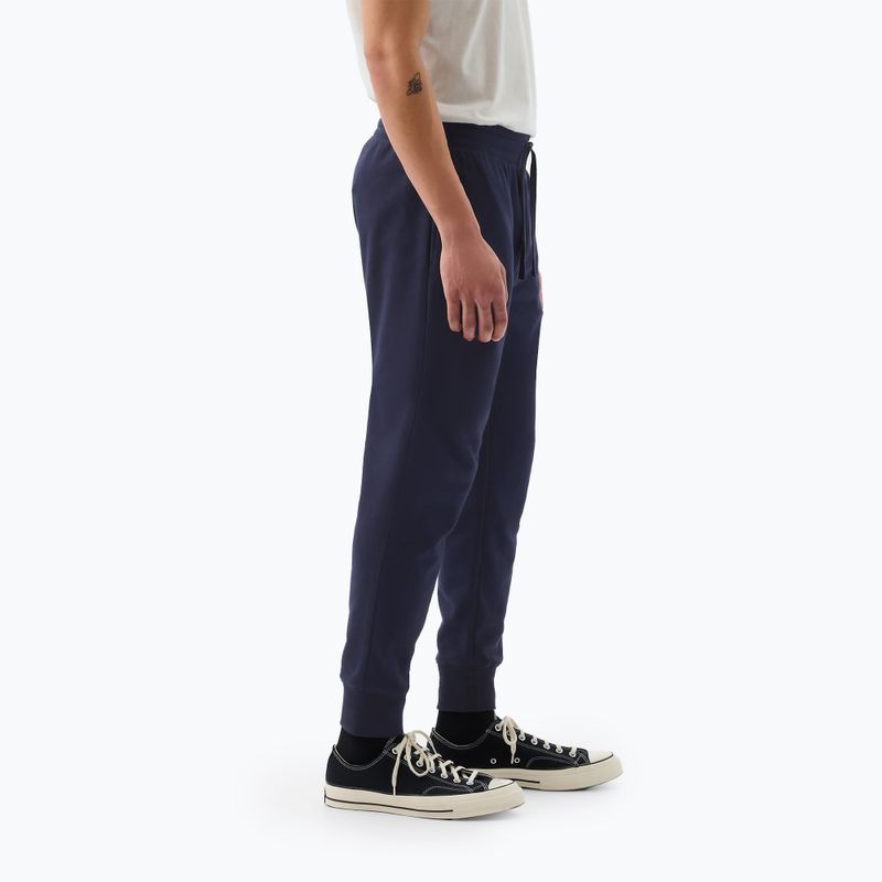 Pánske nohavice GAP Heritage French Terry Loggo Jogger blue navy 3