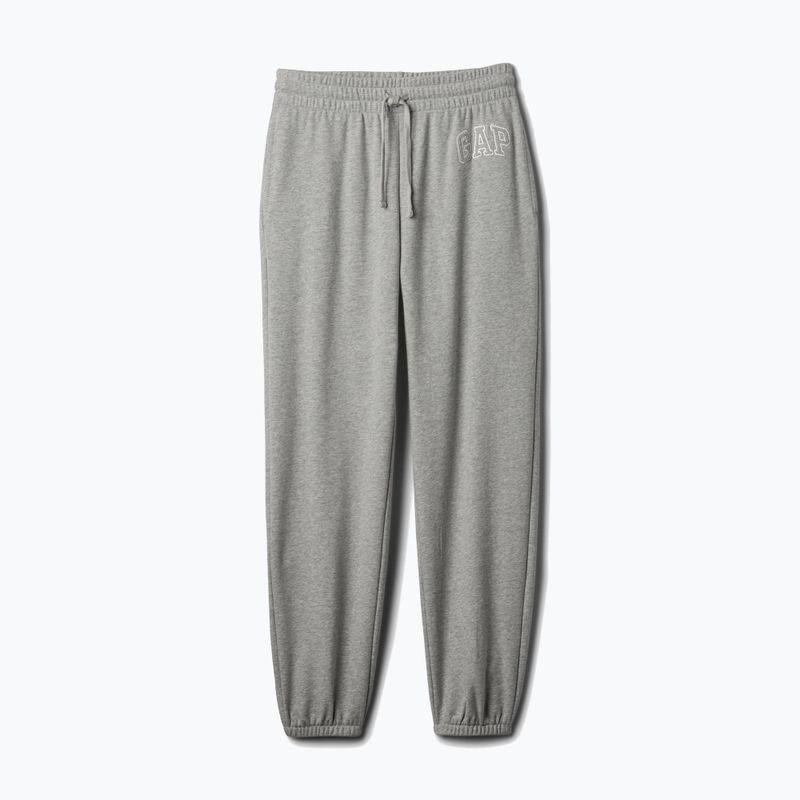 Dámske nohavice GAP French Logo Jogger light heather grey 3