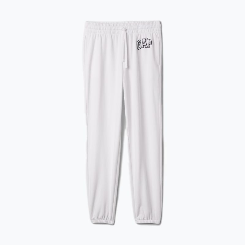 Dámske nohavice GAP French Logo Jogger optic white 3