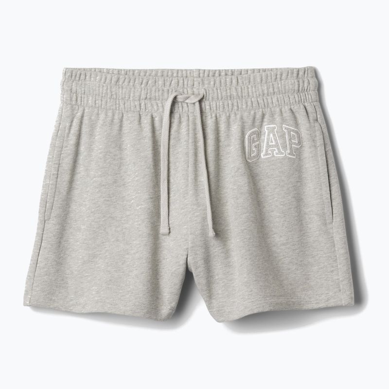 Dámske šortky GAP Heritage French Logo light heather grey 3