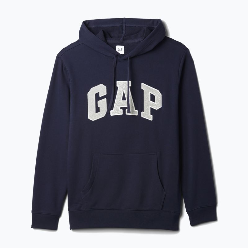 Pánska mikina GAP Heritage French Terry Logo blue navy 5