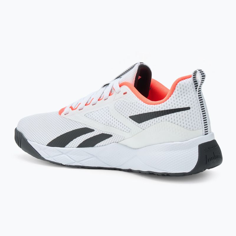 Pánske tréningové topánky Reebok NFX cloud white/core black/orange flare 3