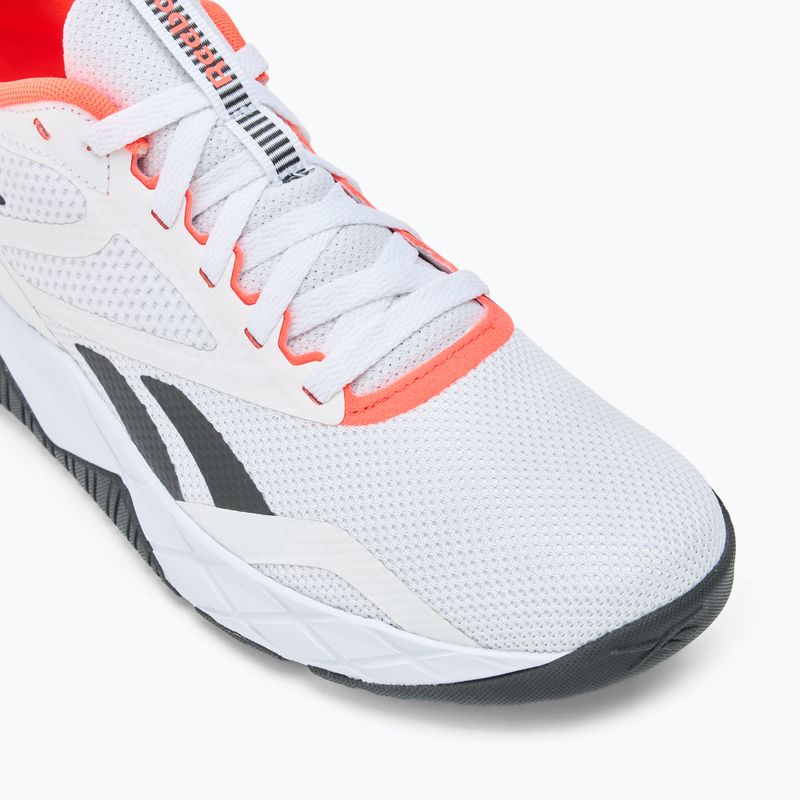 Pánske tréningové topánky Reebok NFX cloud white/core black/orange flare 7