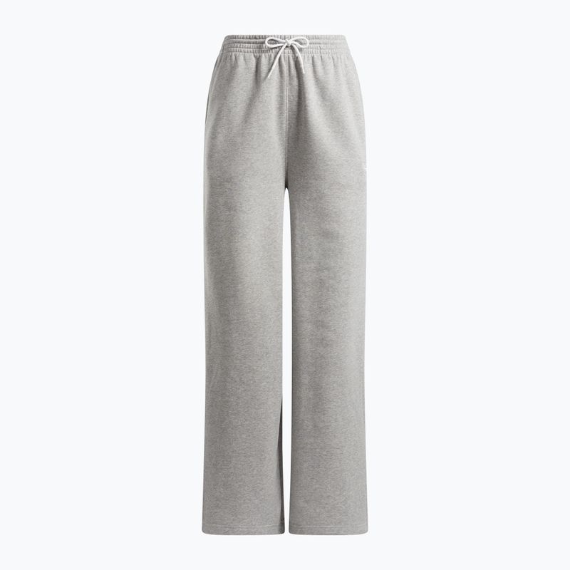 Dámske tepláky Reebok Identity Small Logo Fleece WIde Leg medium grey heather 4