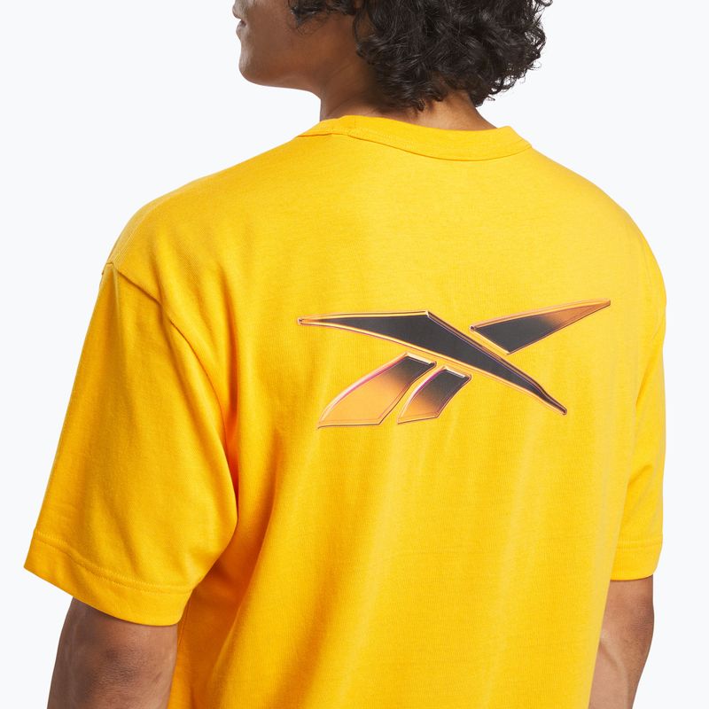 Pánske tričko Reebok Atlethe Hype Tee electric amber 4