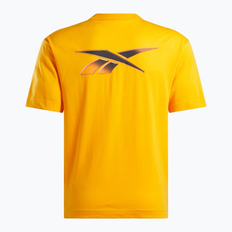 Pánske tričko Reebok Atlethe Hype Tee electric amber 7