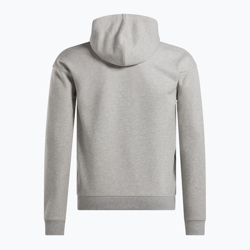 Pánska mikina Reebok Athlete Full Zip medium grey heather 5