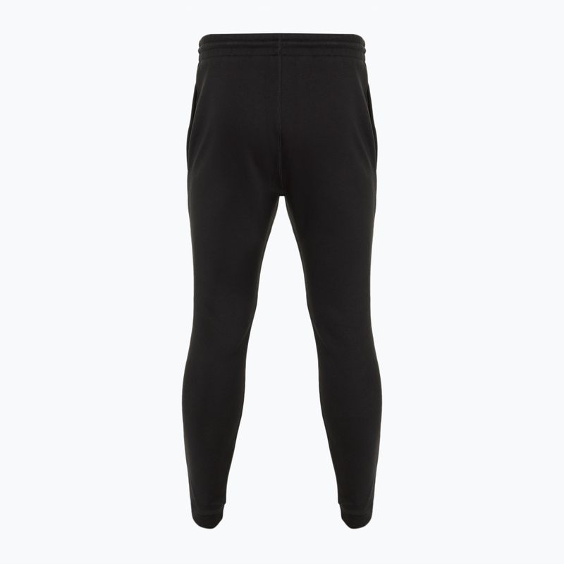 Reebok Identity Small Logo Fleece Jogger nohavice čierna/biela/vektorová červená 2
