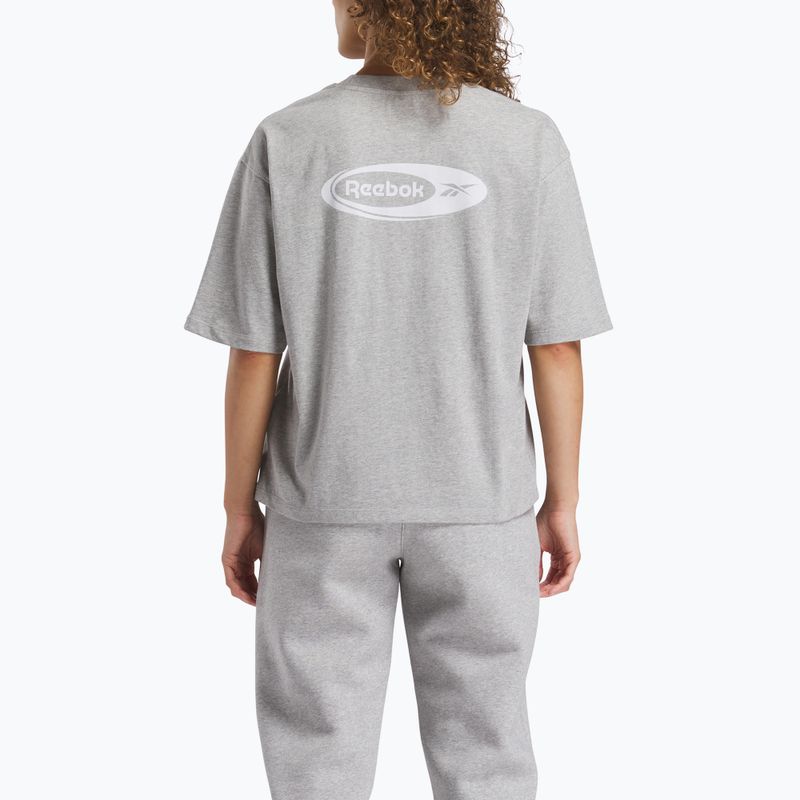 Dámske tréningové tričko Reebok Ide Brand Proud Tee mgreyh 3