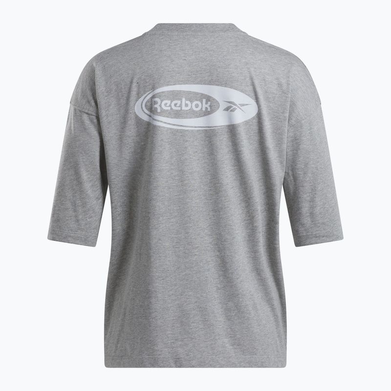 Dámske tréningové tričko Reebok Ide Brand Proud Tee mgreyh 5
