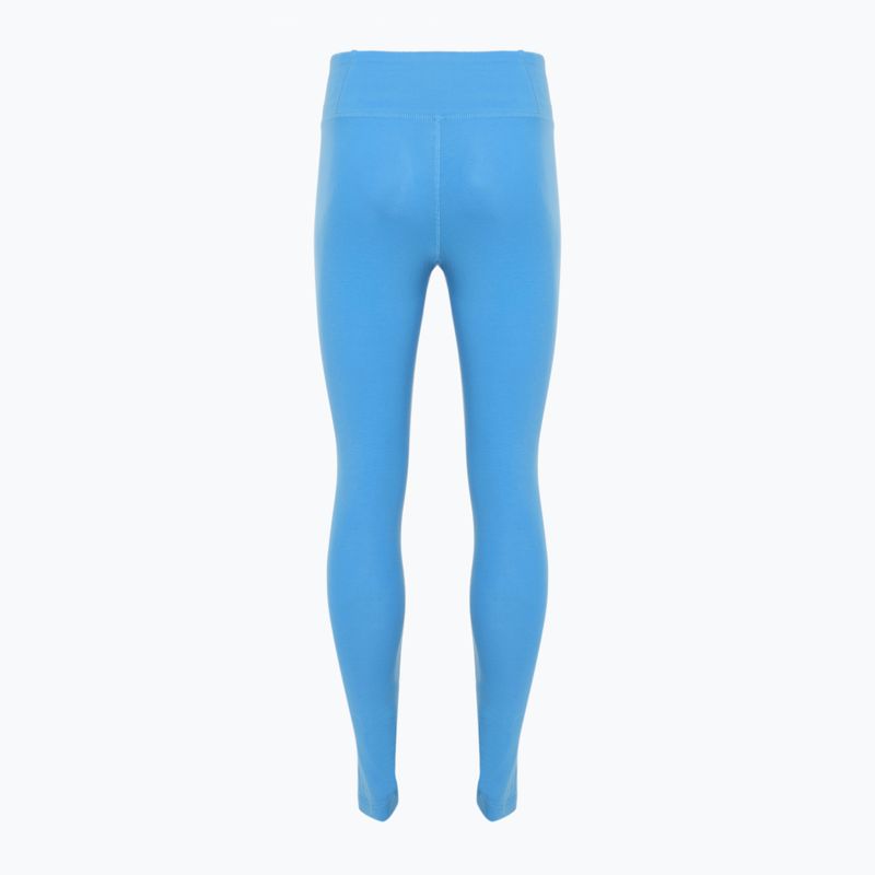 Dámske legíny Reebok Identity Big Logo Cotton recovery blue 2