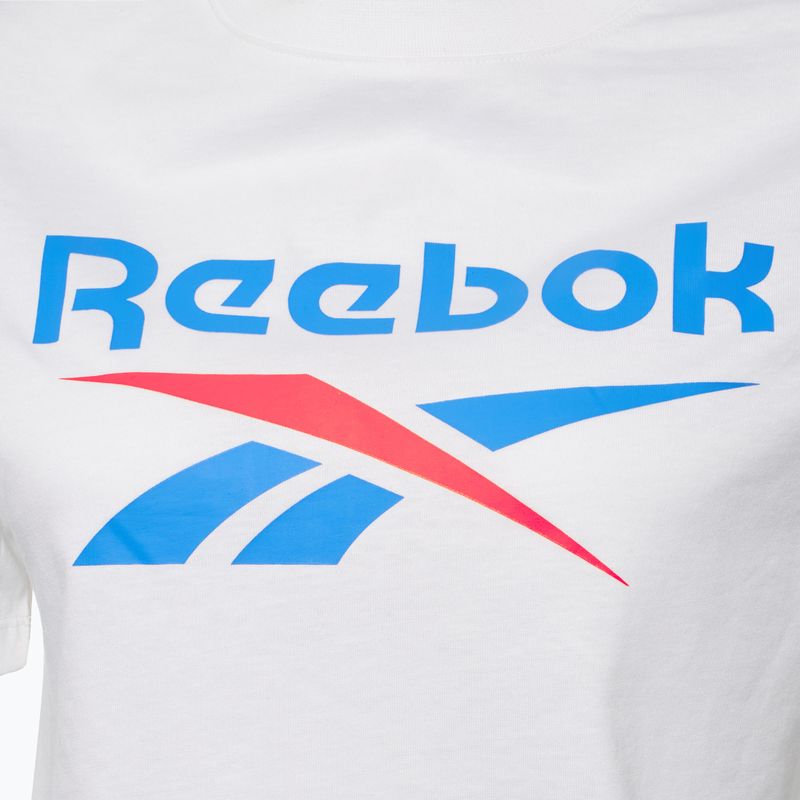 Dámske tričko Reebok Identity Big Logo Crop Tee recovery blue 3