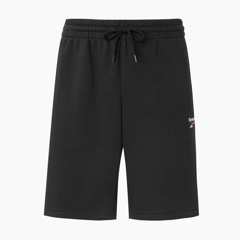 Pánske tréningové šortky Reebok Identity Small Logo Fleece black/white/vector red 5