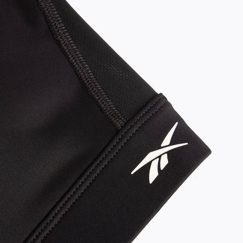Tréningová podprsenka Reebok Lux Front-Zip High Impact čierna 3