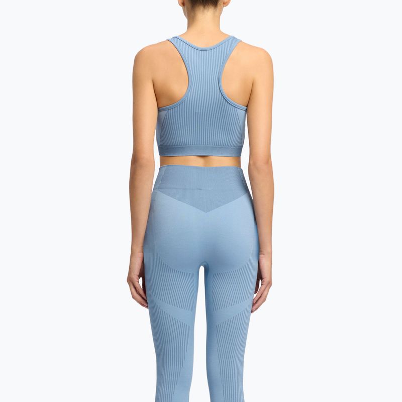 Dámska tréningová podprsenka Reebok Rbk Lab Seamless upgrade blue 3