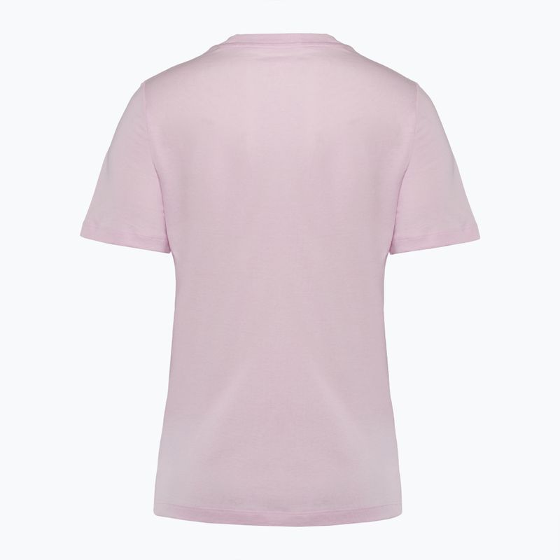 Dámske tričko Reebok Big Logo Crop Tee white/coral/blue 2