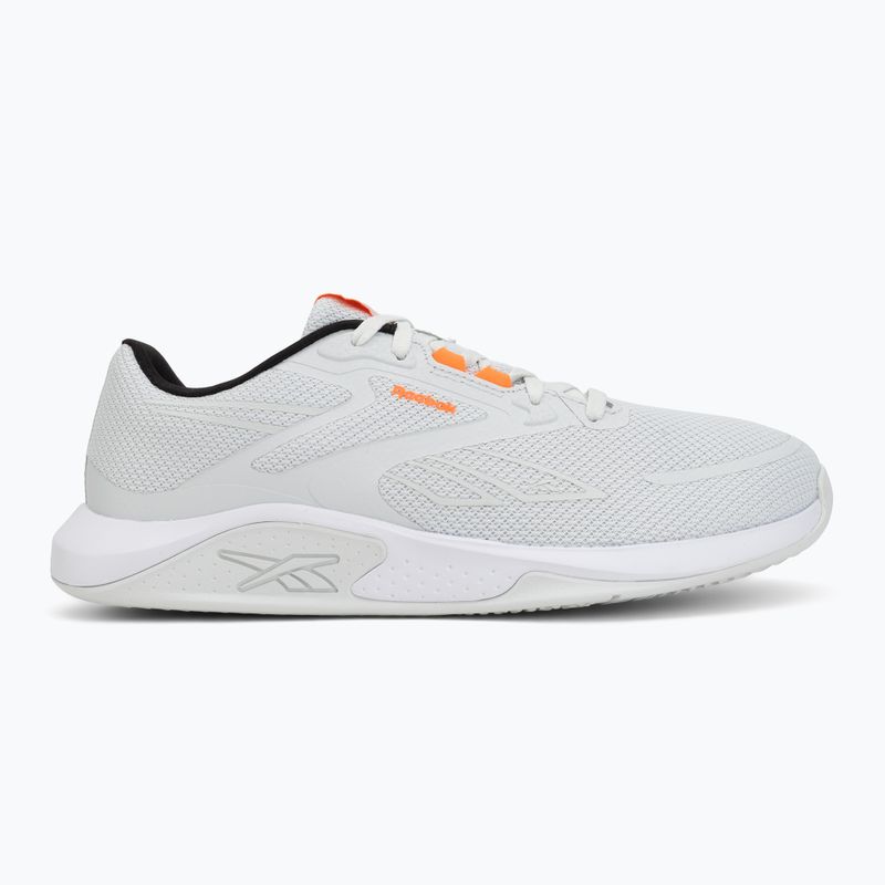 Pánske tréningové topánky Reebok Nanoflex Tr 3 grey/black/atomic tangerine 2