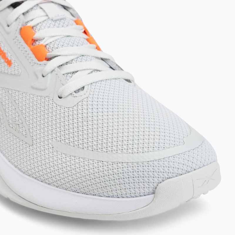 Pánske tréningové topánky Reebok Nanoflex Tr 3 grey/black/atomic tangerine 7