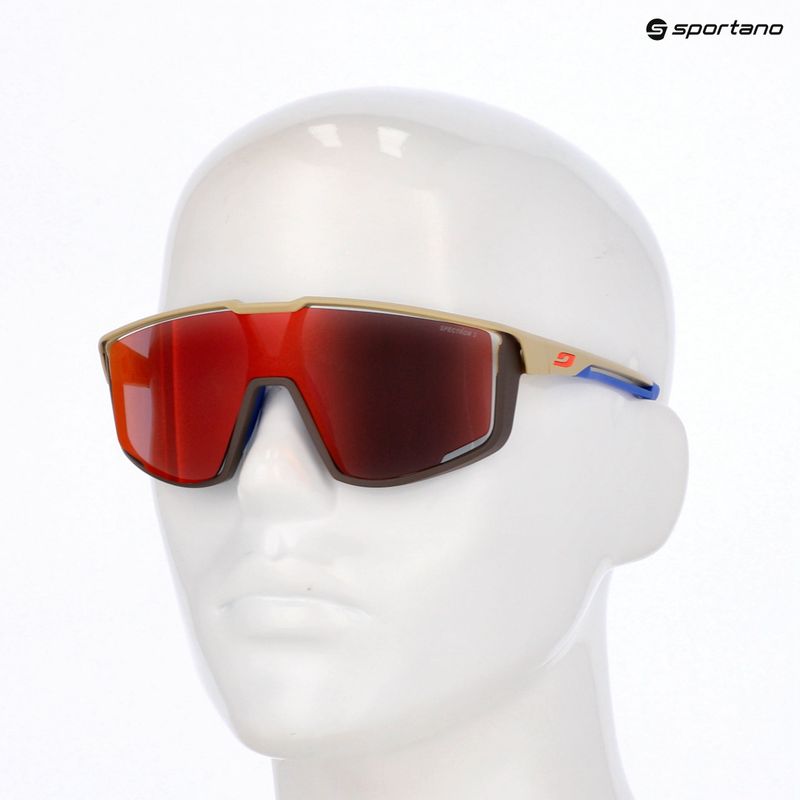 Slnečné okuliare Julbo Fury Spectron matt light brown/brown/ blue/multilayer red 7