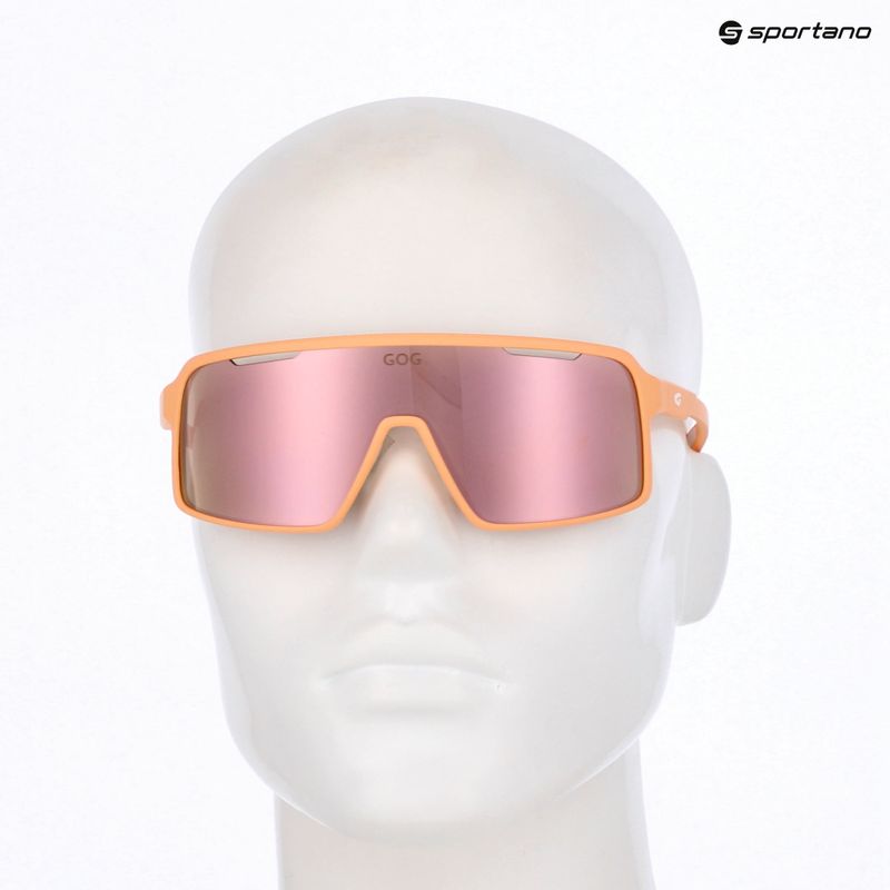 Slnečné okuliare GOG Enki matt orange/white reflex rose/gold 5
