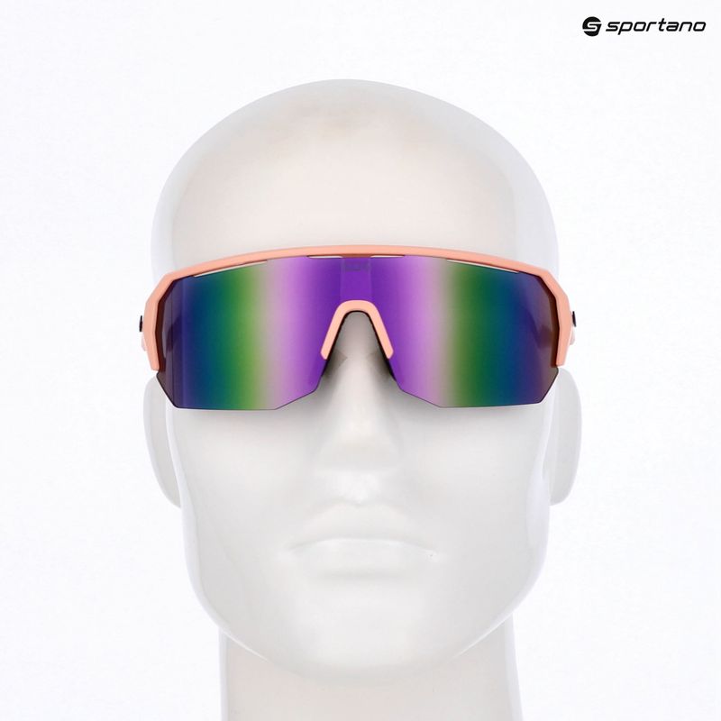 Slnečné okuliare GOG Bragi matt dusty pink/black/reflex purple 6