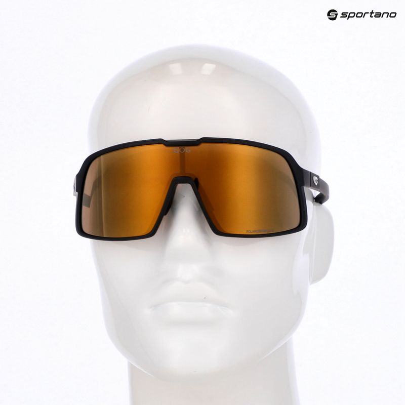 Slnečné okuliare GOG Kari matt black/reflex gold 5