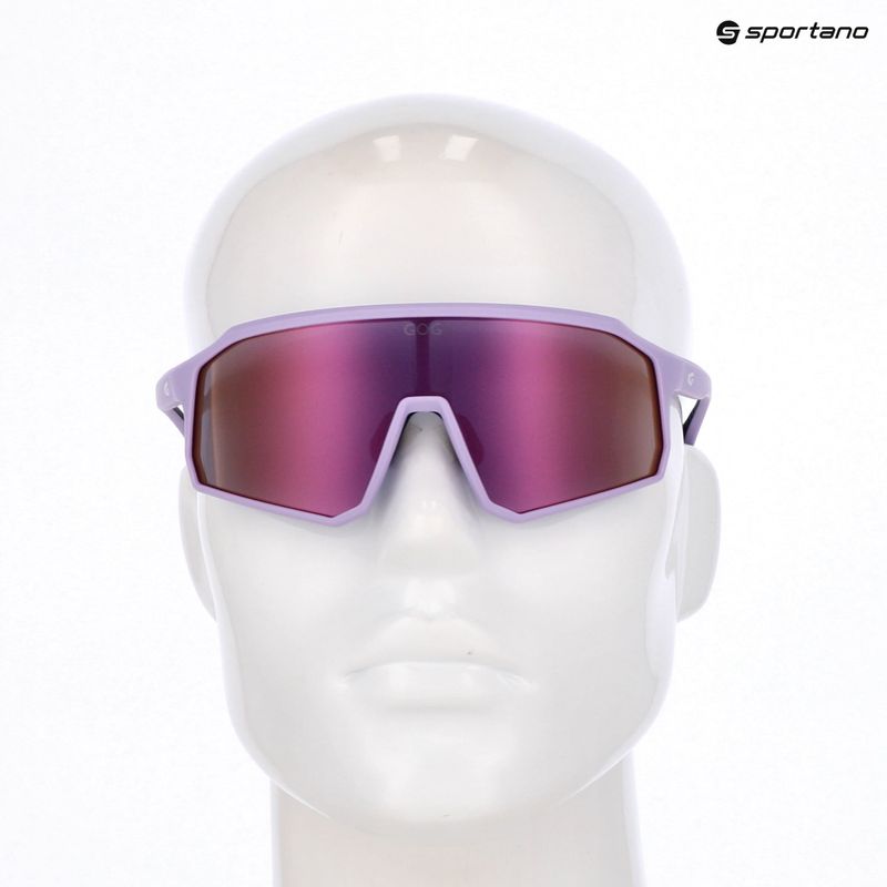 Slnečné okuliare GOG Bingo matt violet/black/reflex pink 9