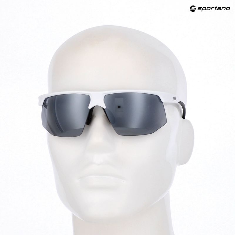 Slnečné okuliare UVEX Aerios white/mirror silver 7