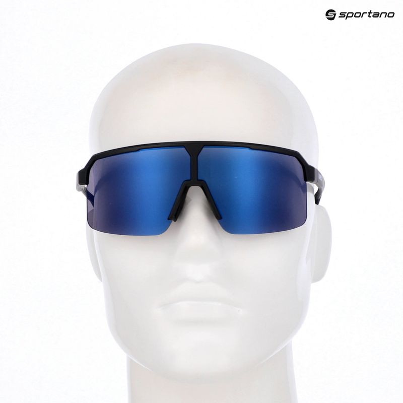 Slnečné okuliare UVEX Ramp black matt/mirror blue 7