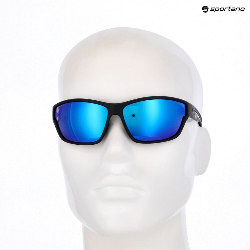 Slnečné okuliare UVEX Sportstyle 806 black matt/mirror blue 7