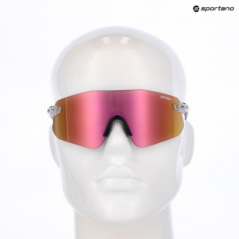 Slnečné okuliare Tifosi Vogel SL crystal clear/pink mirror 5