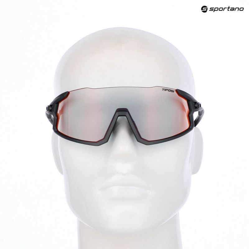 Slnečné okuliare Tifosi Stash Clarion Fototec matný gunmetal/clarion red fotochromatické 5